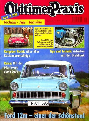 Deckblatt Oldtimer Praxis (09/1996)